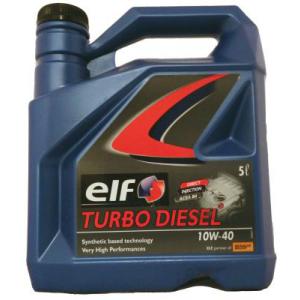 Elf Turbo Diesel 10W40 10w-40, 5L