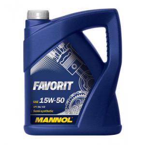 Mannol Favorit SAE 15W/50 15w-50, 5L