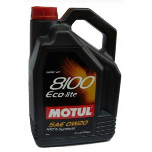 Motul 8100 Eco-Lite 0w-20, 5L