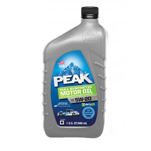 Peak Full Synthetic Motor Oil 5W-20, 0,946L