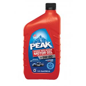 Peak High Mileage Oil 5W-20, 0,946L