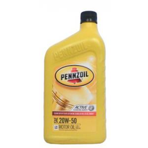 Pennzoil Motor Oil SAE 20W-50, 0,946L