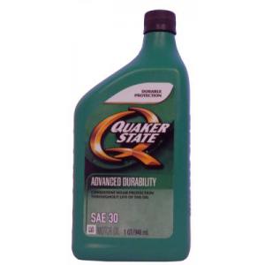 Quaker state Advanced Durability SAE 30 Motor Oil 30w, 0,946L