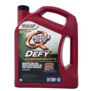 Quaker state Defy Synthetic Blend SAE 10W-30 Motor Oil, 4,826L