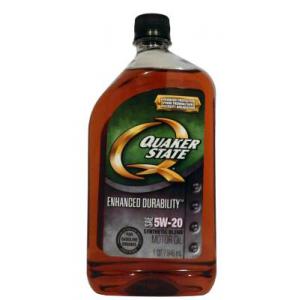 Quaker state Enhanced Durability SAE 5W-20 Synthetic Blend Motor Oil, 0,946L
