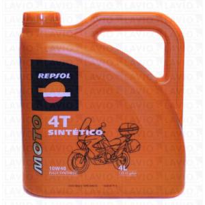 Repsol Moto Sintetico 4T 10w-40, 4L