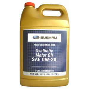 Subaru Synthetic Oil 0W-20, 3,78L