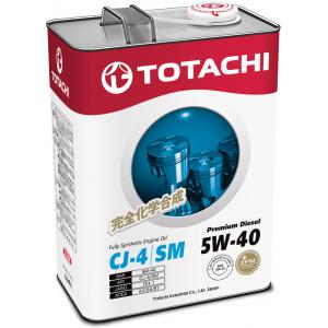 Totachi Premium Diesel Fully Synthetic CJ-4/SM 5W-40, 4L