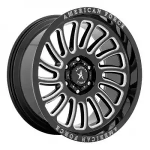 American Racing Wheels AC004 VULCAN Gloss Black Milled AC004BB20106118NR