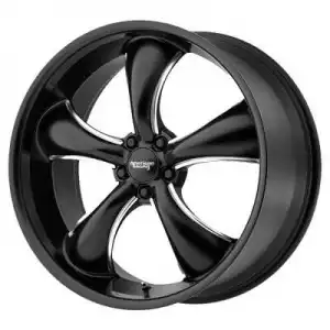 American Racing Wheels AR912 TT60 Milled Satin Black AR91228512945