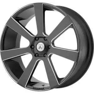 Asanti Wheels ABL-15 APOLLO Satin Black Milled ABL15-24905235BM