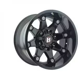 Ballistic Wheels 581 Beast Painted Gloss Black 581200050-24GB