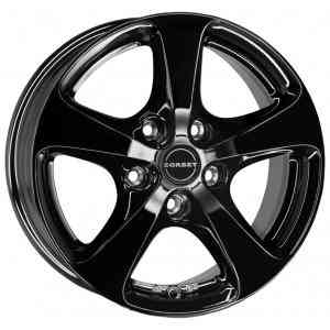 Borbet CC 6.5x15/5x112 D57.1 ET40 Black Glossy aluminum alloy