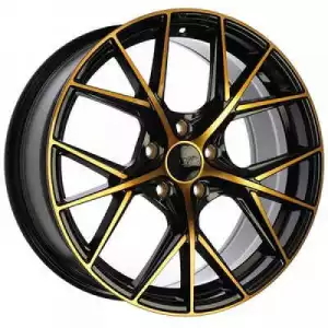 DAI Wheels A-Spec Gloss Black Machined Face Bronze Face DW1241708