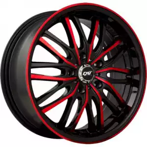 DAI Wheels Mephisto Tuning Gloss Black Red Face DW521771524573