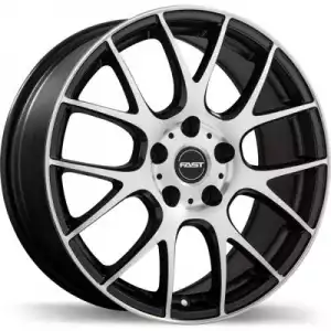 Fast Wheels Kaizen Matte Black with Machined Face F244N-1665-65FF 45C661