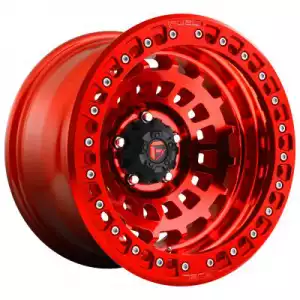 Fuel Off-Road Wheels D100 ZEPHYR BL - OFF ROAD ONLY Candy Red D10017908445