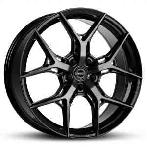 GT Form Torque Gloss Black Tinted 22x11 5x108