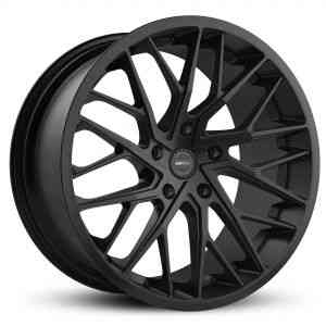 GT Form Vertex Satin Black 20x8.5 5x114.3