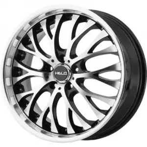 Helo Wheels HE890 Gloss Black Machined Face HE89028515315