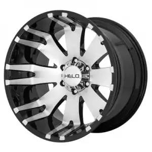 Helo Wheels HE917 Gloss Black Machined HE91729068518