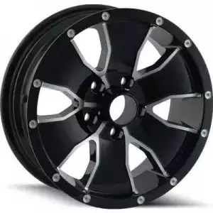 Ion Wheels 14 Black Machined Face 14-4665B