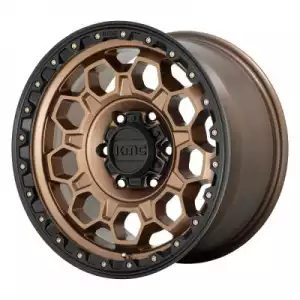 KMC Wheels KM545 TREK Matte Bronze with Black Lip KM54578068620