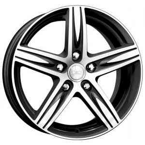 K&K Andorra 6.5x16/5x108 D63.35 ET52 Diamond black aluminum alloy