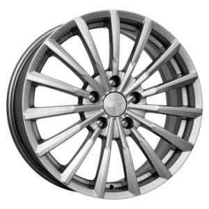 K&K Emphasis 7x17/5x105 D56.6 ET38 Diamond white aluminum alloy