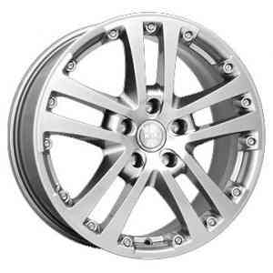 K&K centurion 7x17/5x108 D67.1 ET49 platinum black aluminum alloy