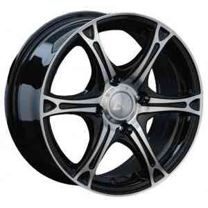 LS Wheels LS131 6.5x15/4x114.3 D73.1 ET42 BKF aluminum alloy