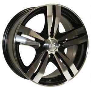 LS Wheels LS142 5.5x13/4x98 D58.6 ET35 BKF aluminum alloy