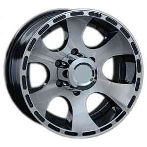 LS Wheels LS156 8x15/6x139.7 D93.1 ET10 BKF aluminum alloy