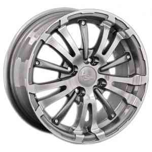 LS Wheels LS224 6.5x15/4x114.3 D73.1 ET40 GMF aluminum alloy