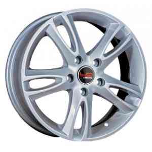 LegeArtis SK1 6x15/5x100 D57.1 ET43 Silver aluminum alloy