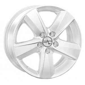 LegeArtis VW81 6x15/5x100 ET38 D57.1 White aluminum alloy