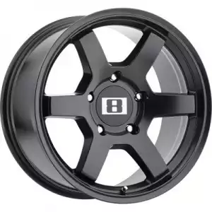 Level 8 Wheels MK6 Matte Black 1680MK6006114M71