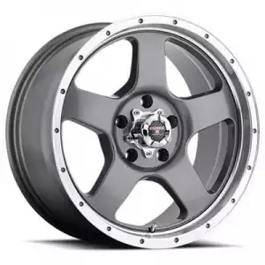 Level 8 Wheels PUNCH Anthracite With Machined Lip 1785LPN-65114G73