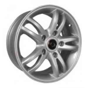 Lorenso 1704 6.5x16/5x130 D84.1 ET43 Silver aluminum alloy