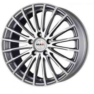 Mak Fatale 7.5x17/5x114.3 D76 ET40 Silver aluminum alloy