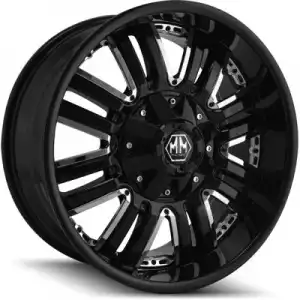 Mayhem Wheels ASSAULT 8070 Black 8070-8956B