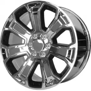 OE Creations Wheels PR113 Chrome with Matte Black Accents 113CM-295824