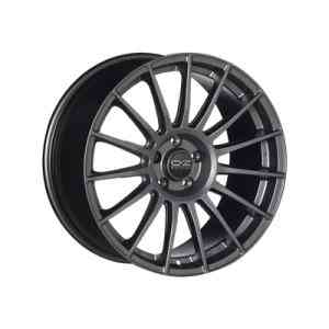 Oz Superturismo LM 18/8 ET40 Matt graphite silver lettering