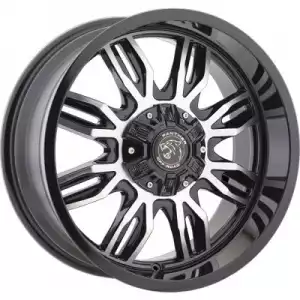 Panther Wheels Series 580 Painted Gloss with Machined Face 580290267-12GBM