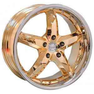 Racing Wheels H-303 7x16/4x114.3 D73.1 ET40 Gold aluminum alloy