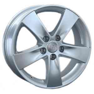 Replica KI128 7x17/5x114.3 D67.1 ET48 Silver aluminum alloy