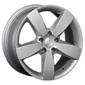 Replica KI133 7x17/5x114.3 D67.1 ET48 Silver aluminum alloy