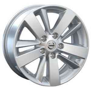 Replica NS75 6.5x16/5x114.3 D66.1 ET40 Silver aluminum alloy