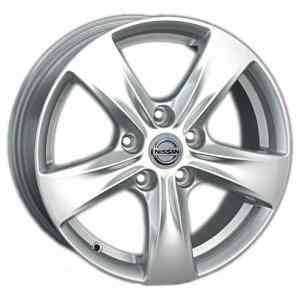 Replica NS95 6.5x17/5x114.3 D66.1 ET45 Silver aluminum alloy