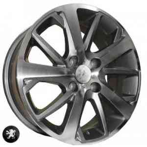 Replica PEUGEOT Z1039 R16 W6.5 PCD4x108 ET31 DIA65.1